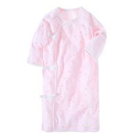 小米米宝宝睡袍新生儿和式长袍纯棉秋装婴儿睡