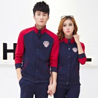 卡闲(kaxes) 2015情侣休闲套装男士春秋运动服