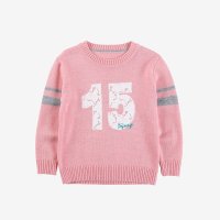 王国2015秋装新款 女童宝宝 蕾丝数字含羊毛套