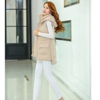 015冬季新款韩版时尚休闲修身羽绒<em>棉服马甲</em>女