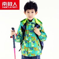<em>南极人儿童</em>冲锋衣秋冬新款童装男童<em>防水</em>防风衣