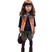 巴朵贝贝 <em>2015秋款</em>童<em>马甲</em> 时尚双面穿女童<em>马甲</em>