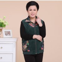 2015冬季新款<em>中老年女马甲</em>秋冬装新品妈妈装