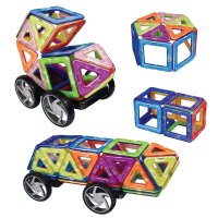 百变提拉立体拼插 益智儿童积木 磁性建构磁力