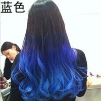 请悦姿彩6d清水色彩亮膜韩国头发清水打蜡膏渐变色挑染头发指甲油酸性图片