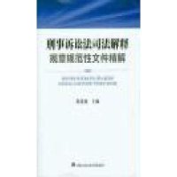 刑事诉讼法司法解释规章规范性文件精解【报价