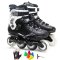 乐秀（ROADSHOW）RX5溜冰鞋成人单排旱冰鞋轮滑鞋成年滑冰鞋男女轮滑鞋 41码 黑色单双鞋