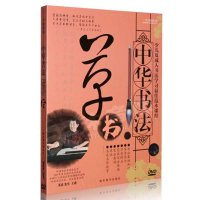 中华软笔书法 草书 1DVD青少年书法学习入门