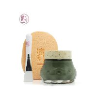 西藏红花绿豆泥面膜125g 清一同方堂清肌控油