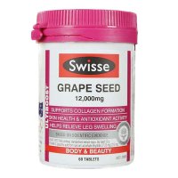 swisse葡萄籽精华胶囊天然美白抗氧化素防衰老