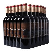 西班牙原瓶进口红酒斗牛角干红葡萄酒*12【报