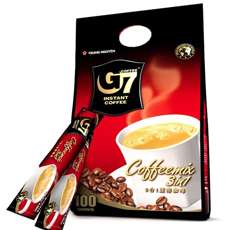 越南进口 中原G7三合一速溶咖啡1600g