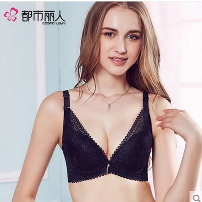 都市丽人 806205 <em>文胸</em> 黑色 黑色 <em>80C</em>_苏宁易