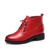时代风休闲系带女鞋E57805 红色 39码