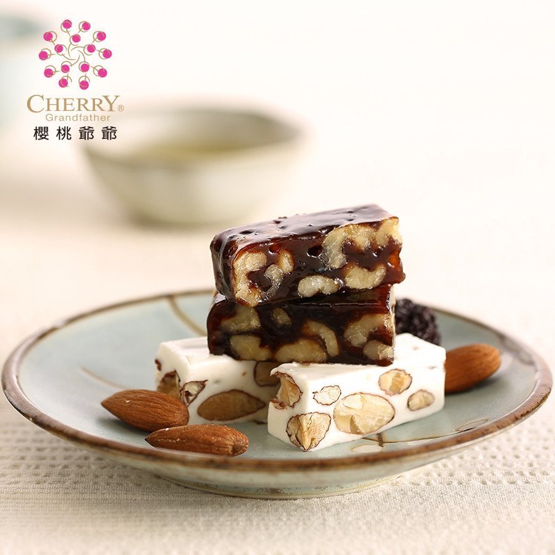 台湾进口 牛轧糖 美国杏仁味 145g小组,台湾进