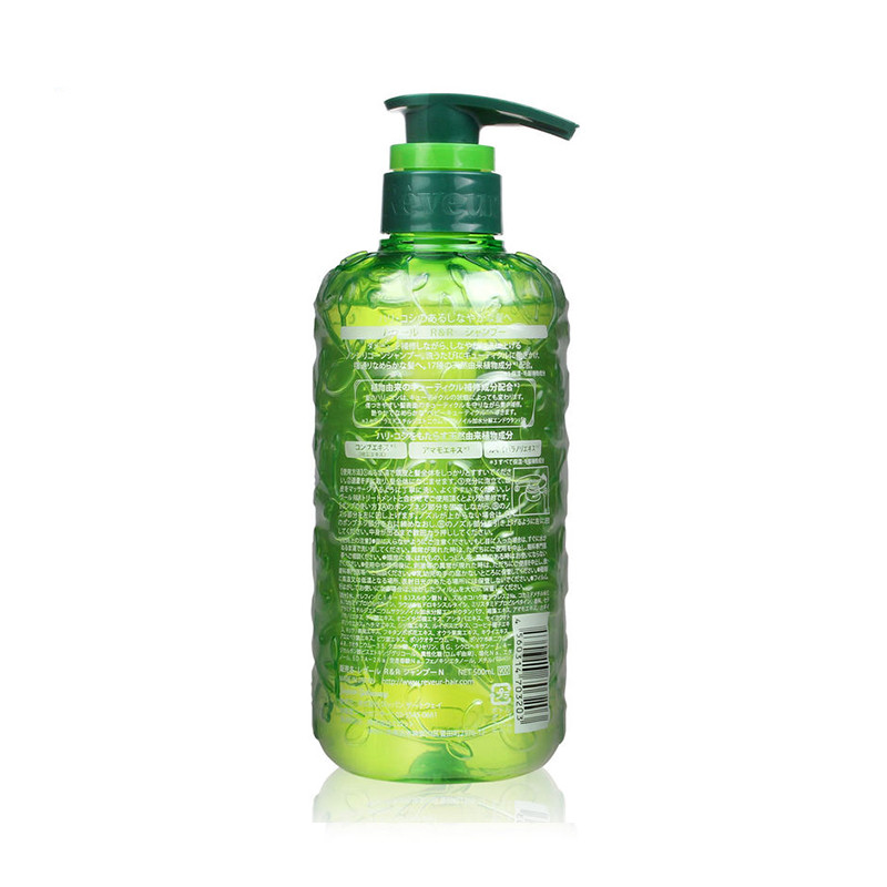 日本reveur 绿色洗发水 控油去油 护理发质 500ml