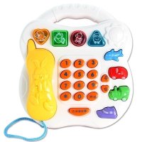 启蒙音乐电话机8个月宝宝益智玩具早教婴儿玩