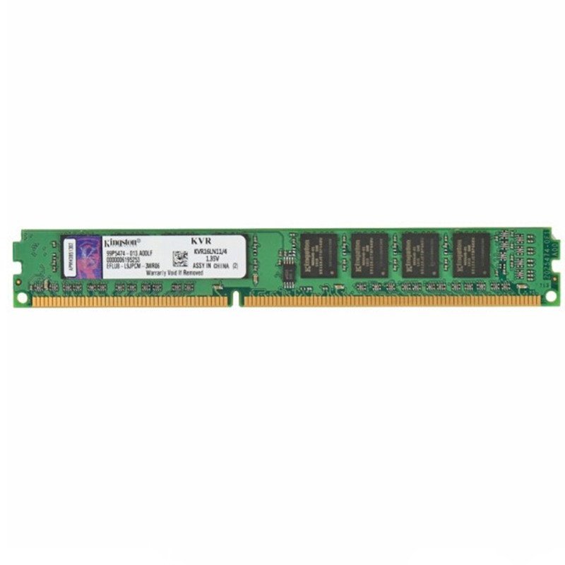 金士顿(Kingston)低电压版 DDR3L 1600 4GB 台式机内存条PC3L-12800U