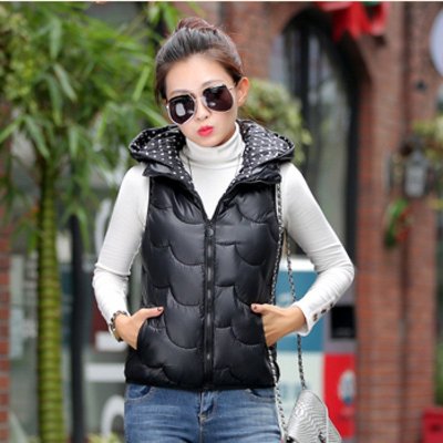 【悍<em>鹿</em>女士<em>马甲</em> 1】悍鹿2015新款<em>羽绒服</em>女韩