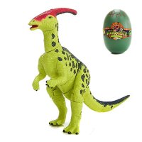 哥士尼拼装恐龙蛋积木 仿真动物副栉龙 恐龙蛋