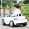 智乐堡奥迪儿童电动车四轮汽车小孩玩具车可坐人宝宝遥控童车双驱 瑞士白双驱