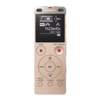 索尼立体声数码录音棒ICD-UX560FNC金色