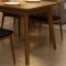 木帆 餐桌 实木餐桌椅组合 日式餐台 北欧家具小户型饭桌 实木餐桌 1.3m一桌四椅【国内版】