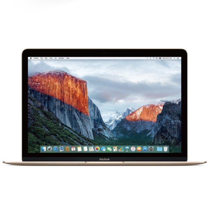 Apple MacBook12英寸宽屏笔记本电脑 Intel Core M 8G 256G 金色MK4M2CH/A