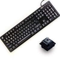 尼莫索 机械键盘 小米式机械键盘104键\/青轴\/灰