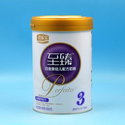 升级君乐宝白金装 至臻 罐装奶粉3段 12-36个月 幼儿三段牛奶粉 800g*1罐 健儿(jianer)3段奶粉 【价格 图片 品牌 报价】-苏宁易购