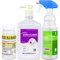 利康洁芙柔家庭办公室消毒组合免洗手消毒凝胶