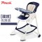 Pouch欧式儿童餐椅婴儿多功能宝宝椅子可折叠吃饭桌椅便携式座椅K05 优雅兰