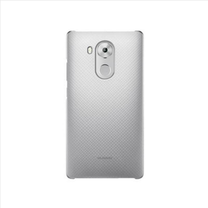 华为 HUAWEI Mate8 百格纹理后壳 mate8原装保护壳 mate8手机壳 mate8保护套 mate8手机套 银色