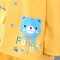 名盛男女学生儿童雨衣分体套装尼龙绸防水卡通韩版时尚雨披 蓝色L号