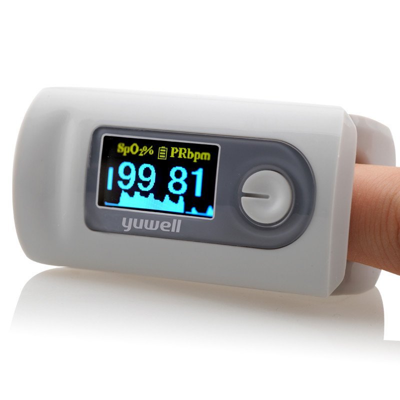 鱼跃血氧仪yx301手指脉氧仪脉搏 老人成人血氧饱和度检测仪指夹式脉搏测