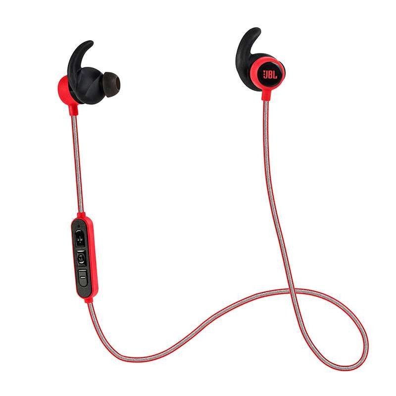 JBL Reflect mini BT 无线蓝牙运动耳机 通用入耳式跑步耳机 HIFI音乐耳机 红色
