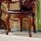 拉菲伯爵 美式家具 英伦美式乡村地中海餐椅 韩式实木餐椅 NY001 小美式双扶手椅（一把一包）
