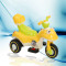 奇客童车btj-9188儿童电动摩托车带音乐2 3 4 5 6 7 8 9 10岁玩具车可坐人电动三轮车男孩女孩宝宝电瓶 白色+双电双驱（2*6v4.5a）+皮座