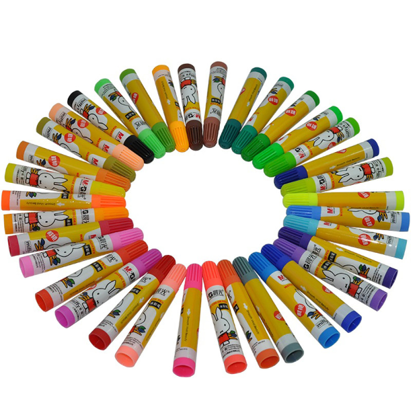 晨光(M&G)FCP90164水彩笔36色盒装 可水洗水彩笔 儿童绘画涂鸦笔 画画笔彩笔 盒子颜色随机