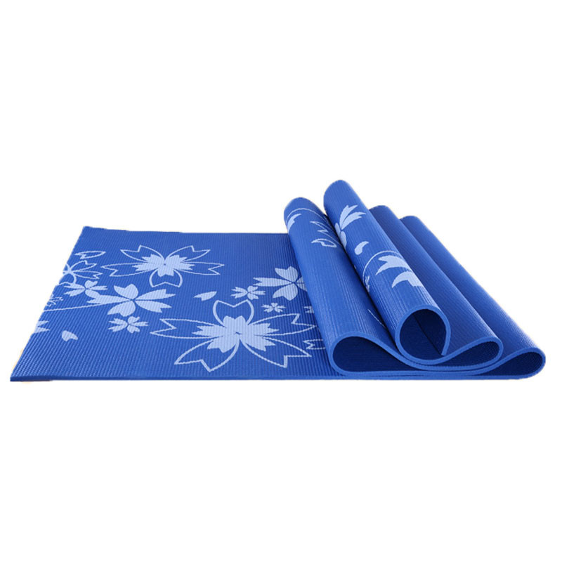 欧伦萨 适合初学者运动健身垫瑜珈墊防滑瑜伽垫 蓝色