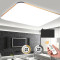 英西 遥控LED卧室吸顶灯客厅灯具创意苹果餐厅灯书房间灯走廊阳台灯饰照明现代简约 30*30cmLED白光15W