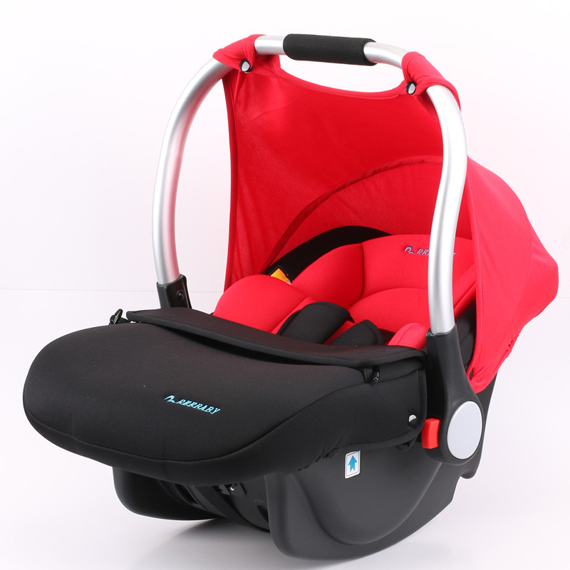 瑞贝乐（REEBABY）汽车儿童安全座椅 婴儿提篮 R006 活力红