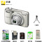 尼康(Nikon)COOLPIX A10数码相机 高清防抖家用卡片机 小数码相机 家用相机 实惠礼包版