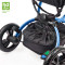 小龙哈彼高景观儿童婴儿推车可坐躺三轮避震可折叠LC466 迷彩蓝S-T502发泡轮