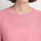 恒源祥2017新款女士纯羊毛衫修身纯色针织衫长袖圆领套头衫上衣女 XL/170 4号灰色