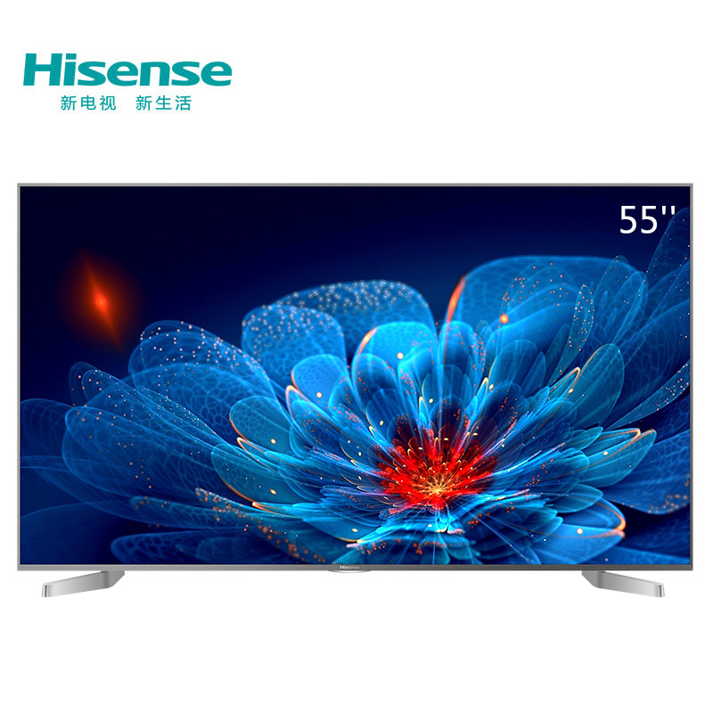 海信（Hisense）LED55EC550UA 55英寸 14核配置 炫彩4K VIDAA智能电视 (钛银)
