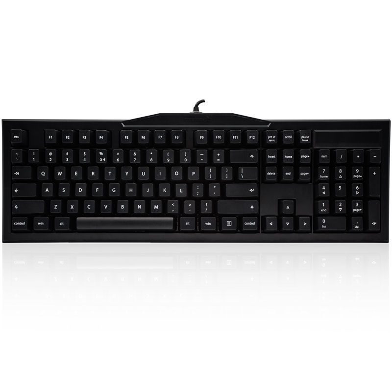 樱桃（Cherry）机械键盘G80-3802LSBEU-2黑色青轴