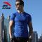 安踏男士运动T恤夏季新款健身衣透气速干训练服短袖15727191 -5深黑灰 M(170/88A)