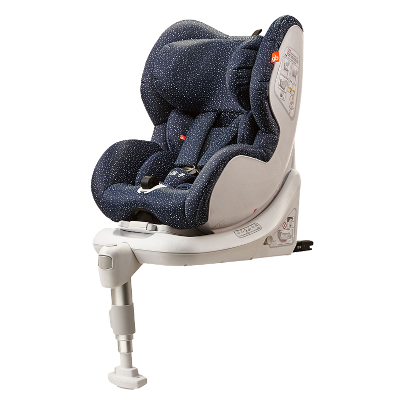 gb好孩子CS868 高速儿童安全座椅婴儿安全车载座椅 0-4岁 GBES吸能 深蓝色满天星