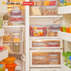 JEKO&JEKO 保鲜盒1970ml水果盒冰箱收纳盒厨房塑料透明大号方形食品密封盒 SWB-815